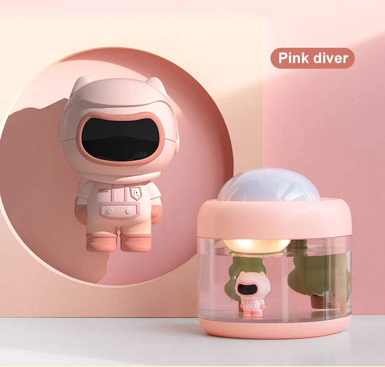 Diffuseur d’Air & Lampe de Projection – Rechargeable, Sans Fil, Ambiance Apaisante