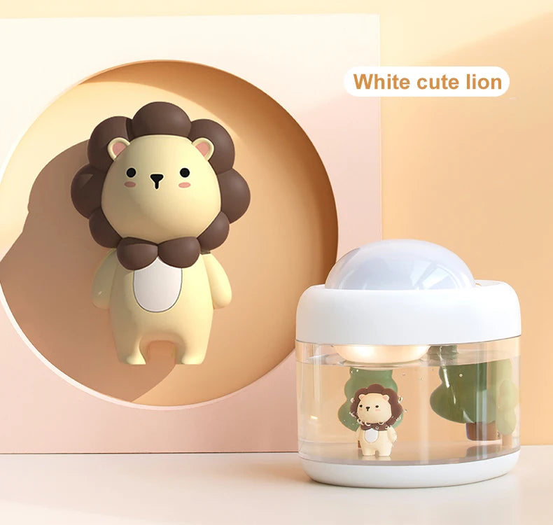 Diffuseur d’Air & Lampe de Projection – Rechargeable, Sans Fil, Ambiance Apaisante